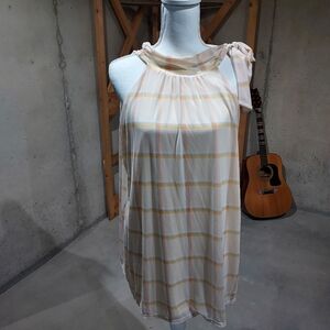 Womans flowing sleeveless top